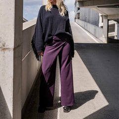 FM - Effen crepe - Purple - € 20/m